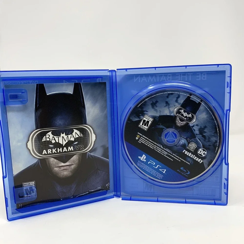 Batman: Arkham VR For Playstation 4 - Sony PlayStation VR - CIB - Very Good